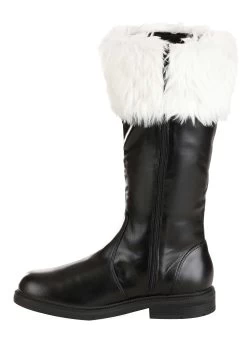 Santa Claus Boots For Men -Halloween Costume Shop mens santa claus boots alt 6