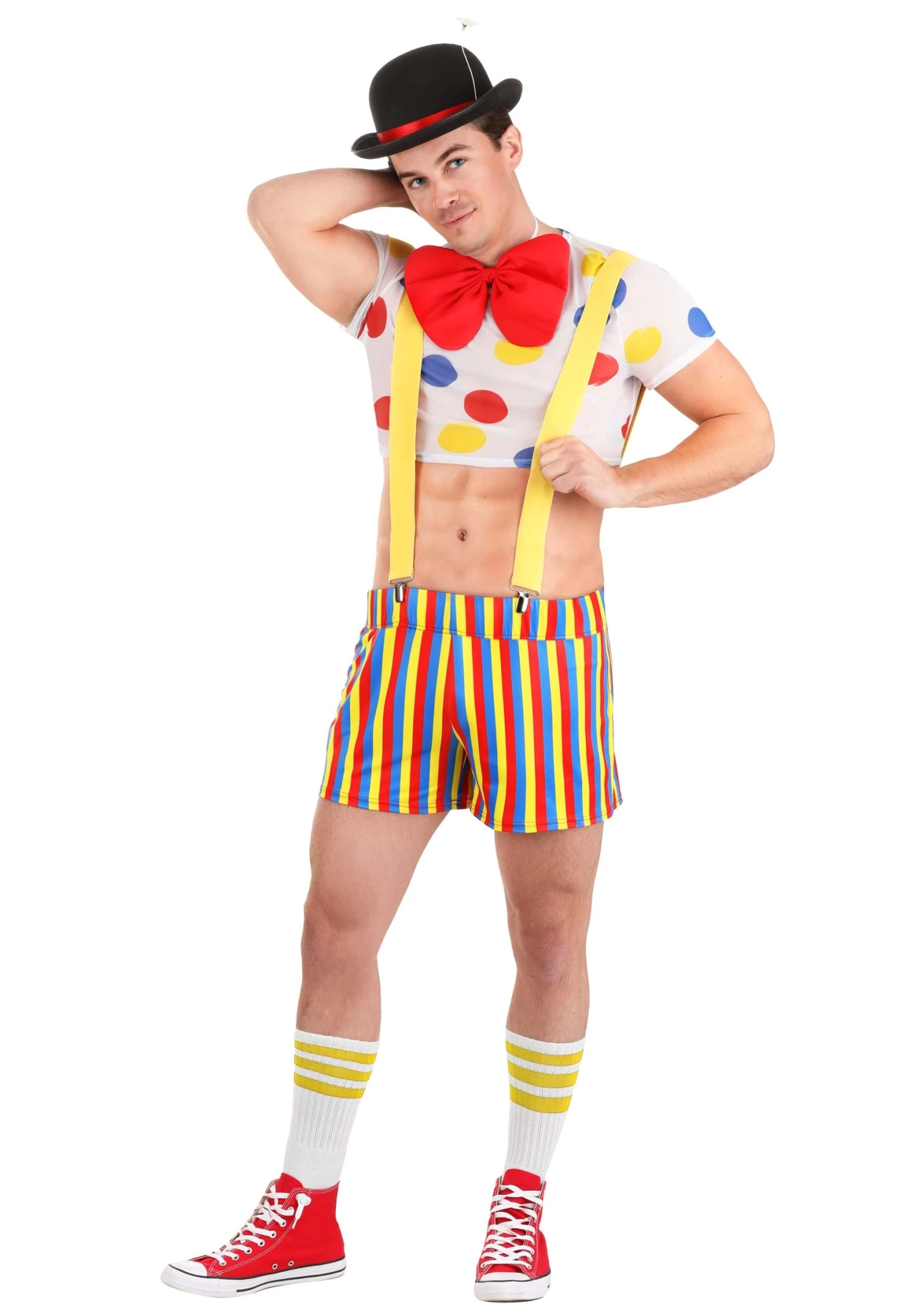 Men's Sexy Clown Costume 3 Men's Sexy Clown Costume
