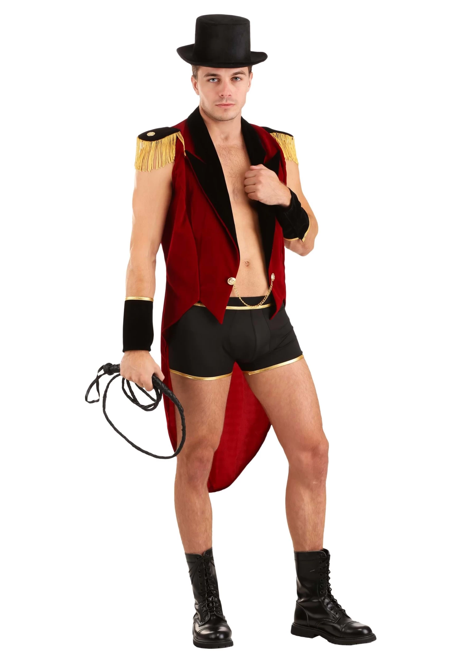 Roma Sexy Ringmaster Costume For Men 3 Roma Sexy Ringmaster Costume For Men