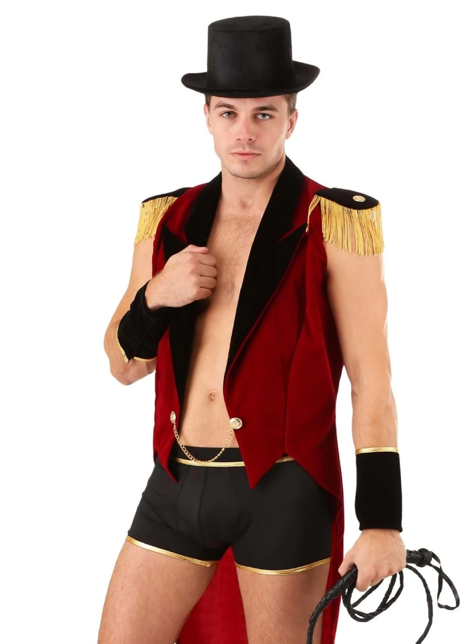 Roma Sexy Ringmaster Costume For Men 5 Roma Sexy Ringmaster Costume For Men - Image 3