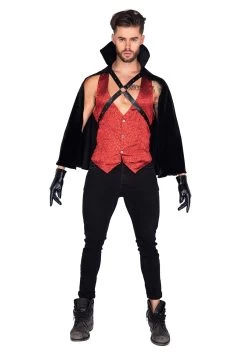 Roma Sexy Vampire Costume For Men -Halloween Costume Shop mens sexy vampire costume alt 2