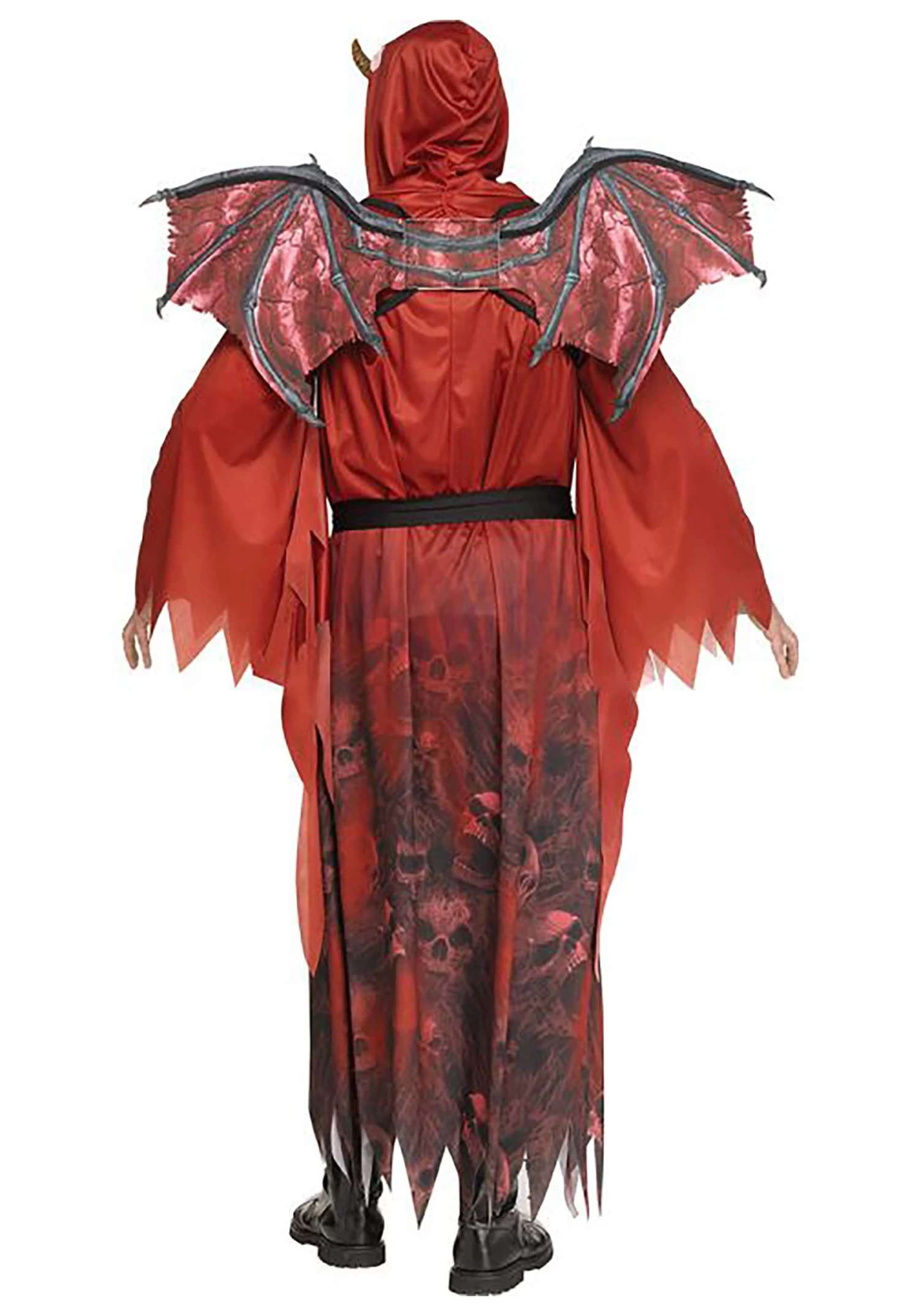 Fun World Winged Demon Costume For Men 4 Fun World Winged Demon Costume For Men - Image 2