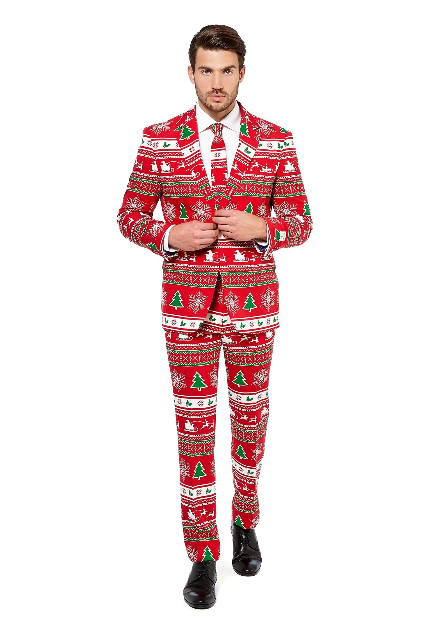 Men's OppoSuits Winter Wonderland Suit 3 Men's OppoSuits Winter Wonderland Suit