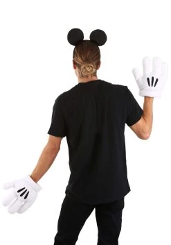 Women's Mickey Ears & Glove Set -Halloween Costume Shop mickey ears glove set alt 2