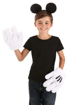 Women's Mickey Ears & Glove Set -Halloween Costume Shop mickey ears glove set alt 8