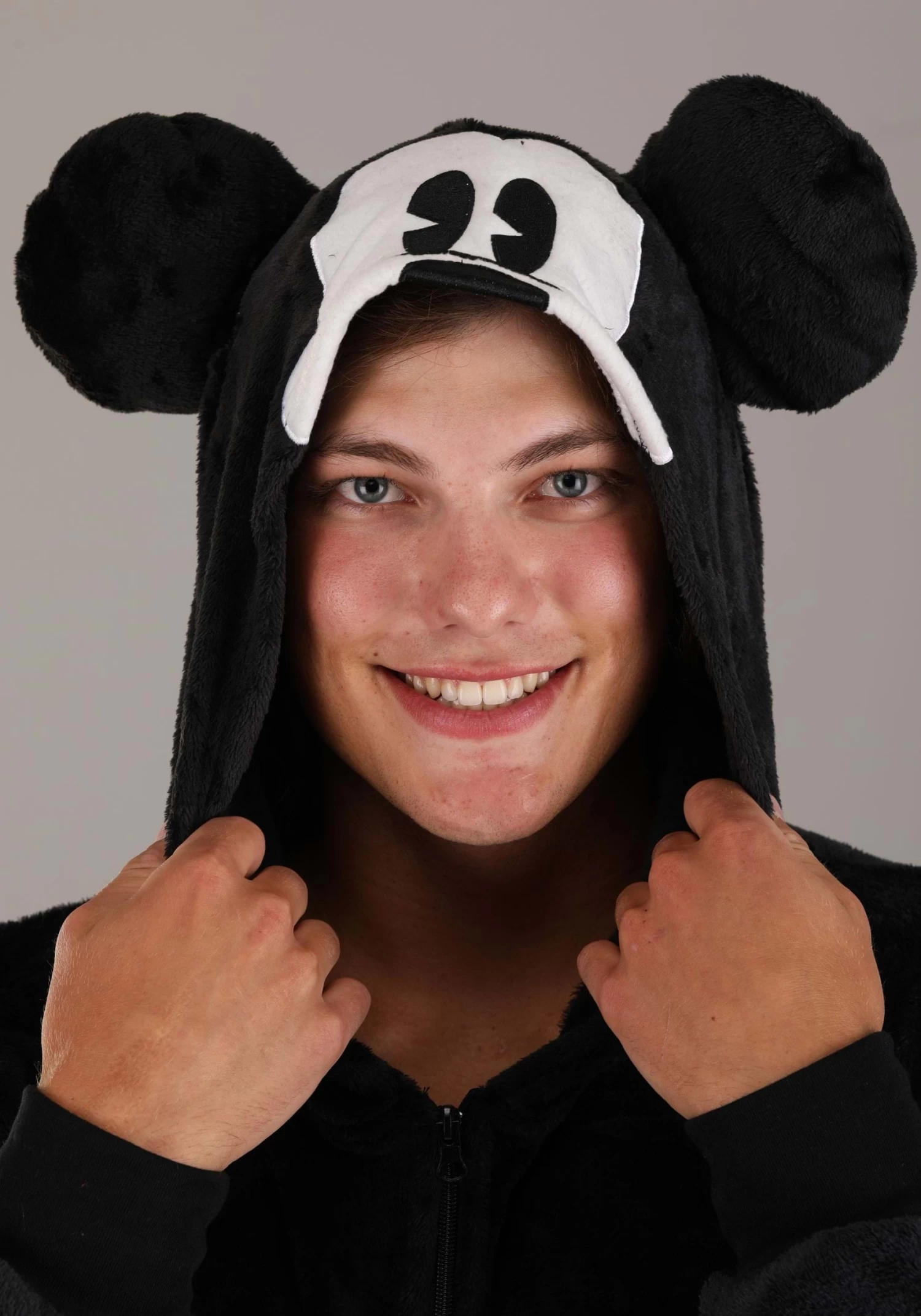 Adult Mickey Super Minky Union Suit 4 Adult Mickey Super Minky Union Suit - Image 2