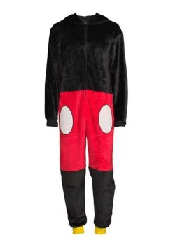 Adult Mickey Super Minky Union Suit 13 Adult Mickey Super Minky Union Suit -Halloween Costume Shop mickey mens superminky unionsuit alt 5