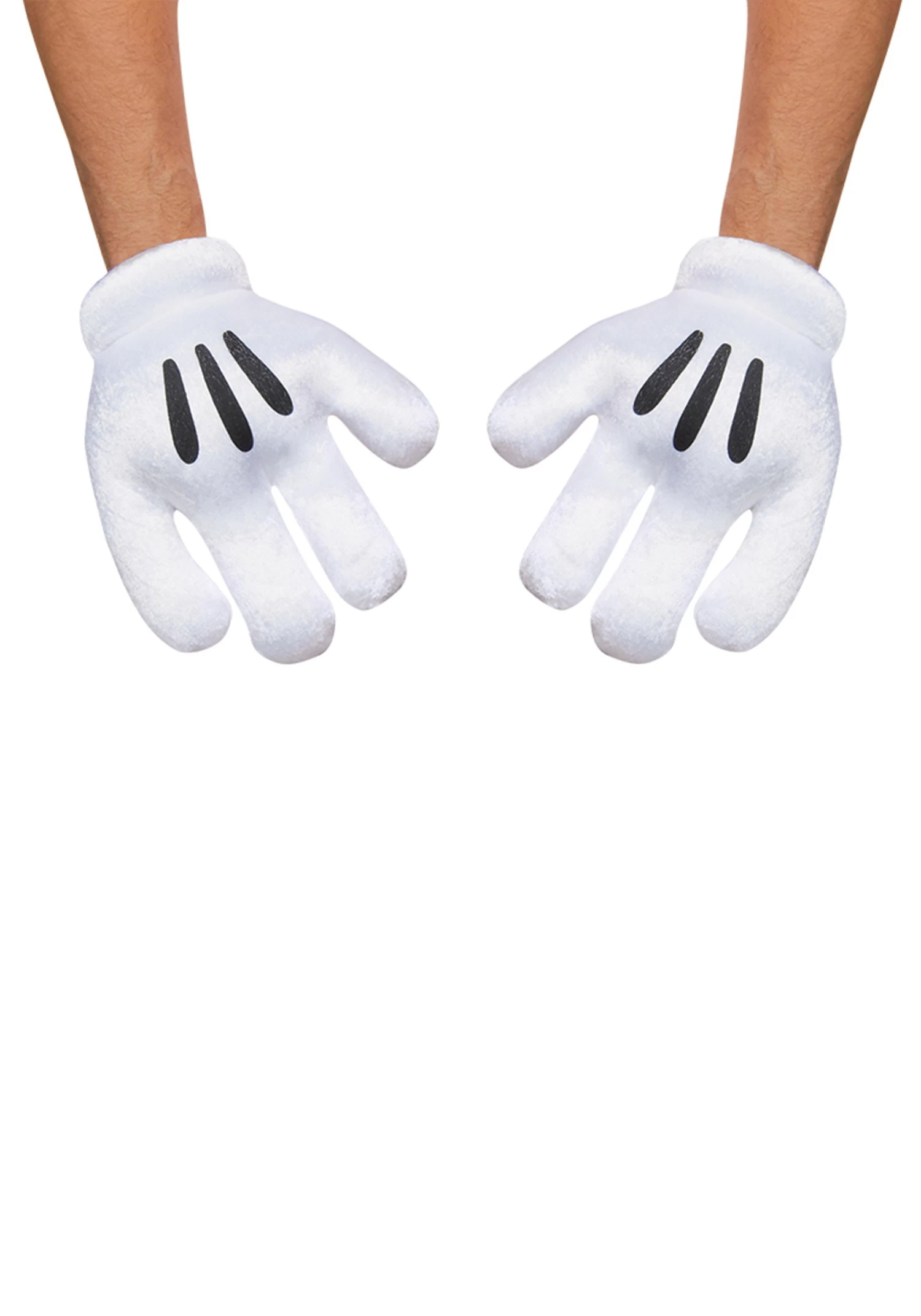Disguise Mickey Mouse Gloves For Adults 3 Disguise Mickey Mouse Gloves For Adults
