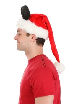 Disney Mickey Mouse Santa Hat -Halloween Costume Shop mickey santa cap alt 3