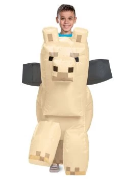 Disguise Minecraft Inflatable Llama Ride-On Costume For Kids -Halloween Costume Shop minecraft inflatable llama ride on costume alt 3