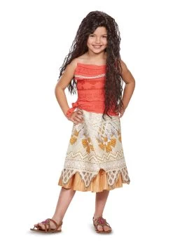 Disguise Disney Moana Classic Girls Costume -Halloween Costume Shop moana classic child costume alt 3