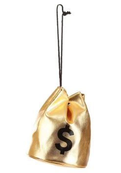 Money Bag Purse Costume Accessory 9 Money Bag Purse Costume Accessory -Halloween Costume Shop money bag purse alt 3