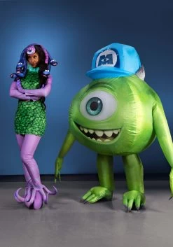 Monsters Inc Mike Wazowski Inflatable Costume For Adults -Halloween Costume Shop monsters inc adult mike inflatable costume alt 3
