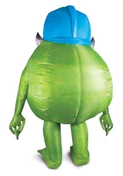 Monsters Inc Mike Wazowski Inflatable Costume For Adults -Halloween Costume Shop monsters inc adult mike inflatable costume alt 4