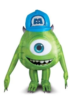 Monsters Inc Mike Wazowski Inflatable Costume For Adults -Halloween Costume Shop monsters inc adult mike inflatable costume alt 5