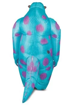 Monsters Inc Sulley Inflatable Costume For Adults -Halloween Costume Shop monsters inc adult sulley inflatable costume alt 4