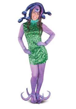 Monsters Inc. Celia Costume For Women -Halloween Costume Shop monsters inc womens celia costume alt 4