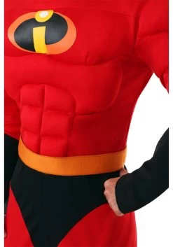 Disguise Mr. Incredible Deluxe Muscle Plus Size Costume -Halloween Costume Shop mr incredible deluxe muscle plus size costume3