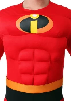 Disguise Mr. Incredible Deluxe Muscle Plus Size Costume -Halloween Costume Shop mr incredible deluxe muscle plus size costume4