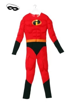 Disguise Mr. Incredible Deluxe Muscle Plus Size Costume -Halloween Costume Shop mr incredible deluxe muscle plus size costume5