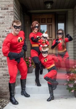 Disguise Mr. Incredible Deluxe Muscle Plus Size Costume -Halloween Costume Shop mr incredible deluxe muscle plus size costume6