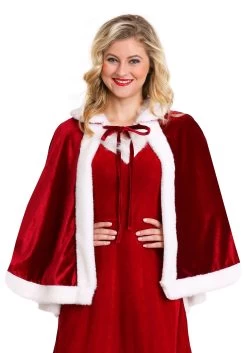 Mrs. Claus Cloak -Halloween Costume Shop mrs claus cloak2
