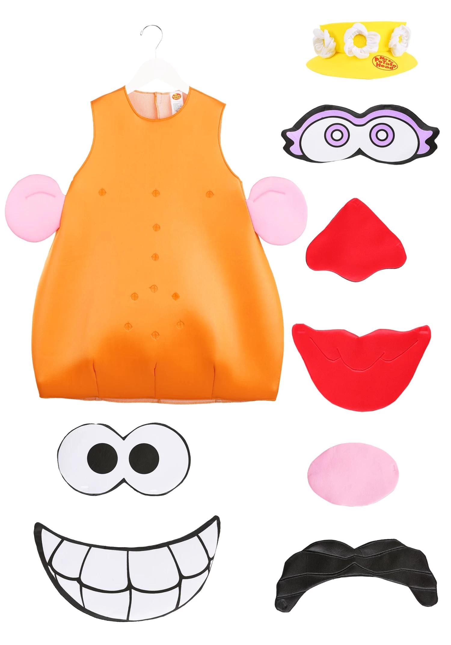 Disguise Adult Plus Size Mr. / Mrs. Potato Head Costume 11 Disguise Adult Plus Size Mr. / Mrs. Potato Head Costume - Image 9