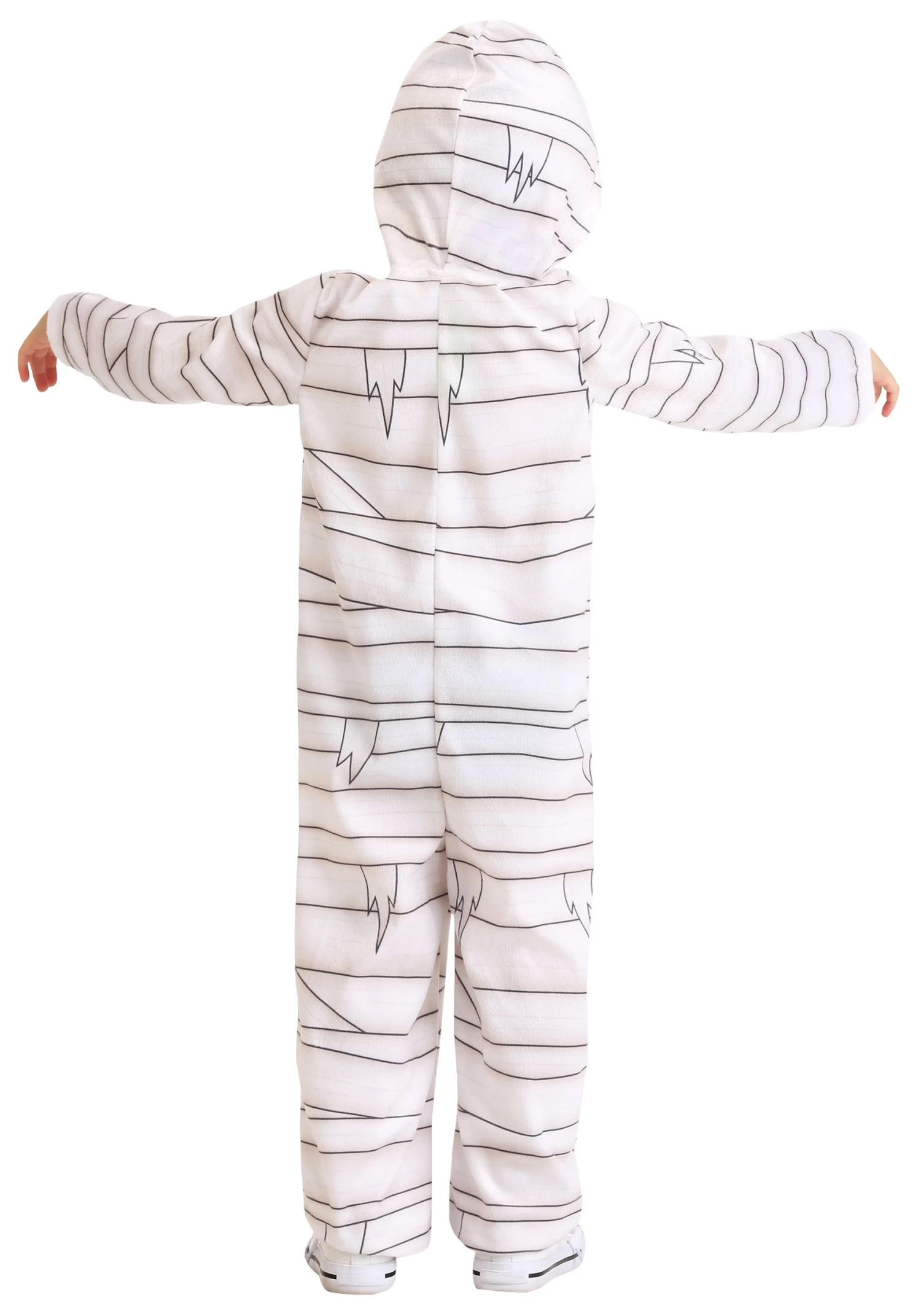 Cozy Toddler Mummy Costume 4 Cozy Toddler Mummy Costume - Image 2