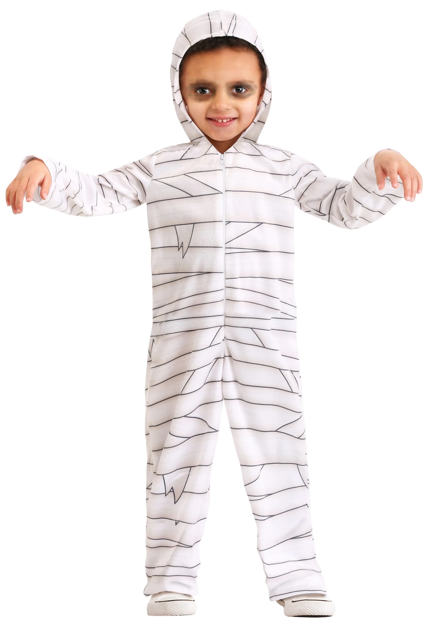 Cozy Toddler Mummy Costume 3 Cozy Toddler Mummy Costume
