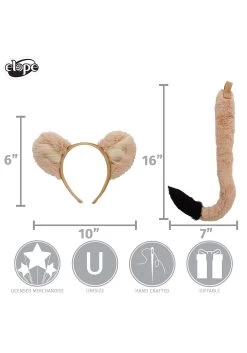 Disney Nala Tail & Ears 13 Disney Nala Tail & Ears -Halloween Costume Shop nala ears tail alt 5