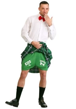 Naughty Kilt And Shorts -Halloween Costume Shop naughty kilt and shorts2