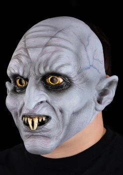 Adult Nosferatu Vampire Full Face Mask -Halloween Costume Shop nosferatu vampire full face mask alt 4