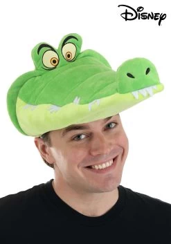 Tick-Tock Peter Pan Velour Plush Costume Hat