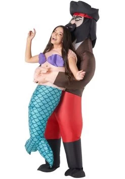 Pick Me Up Pirate Mermaid Inflatable Adult Costume For Adults -Halloween Costume Shop pick me up pirate mermaid inflatable adult costume alt 2