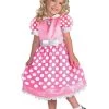 Disguise Pink Minnie Mouse Costume 1 Disguise Pink Minnie Mouse Costume -Halloween Costume Shop pink minnie mouse costume