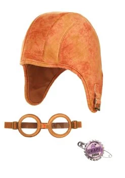 Pixar Up Aviator Costume Accessory Kit -Halloween Costume Shop pixar up aviator costume kit alt 1
