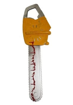 Plastic Chainsaw With Blood