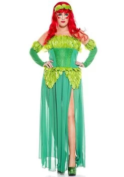 MUSIC LEGS Women's Plus Size Sexy Poisonous Villain Costume