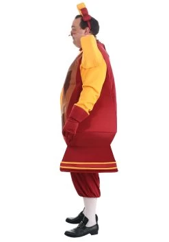 Cogsworth Costume For Plus Size Men From Disney's Beauty And The Beast -Halloween Costume Shop plus size beauty and the beast cogsworth costume alt 6