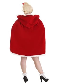 Women's Plus Size Dr. Seuss Cindy Lou Who Costume Dress -Halloween Costume Shop plus size christmas girl costume alt 4