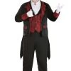 Men's Plus Size Dashing Vampire Costume -Halloween Costume Shop plus size dashing vampire costume2 1