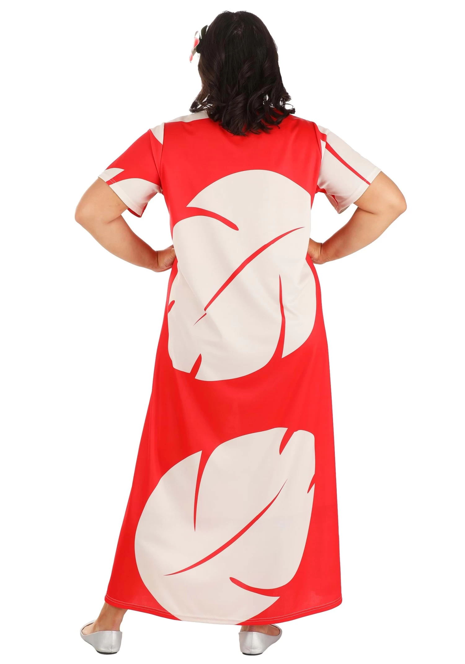 Women's Plus Size Deluxe Disney Lilo Costume Dress 6 Women's Plus Size Deluxe Disney Lilo Costume Dress - Image 4