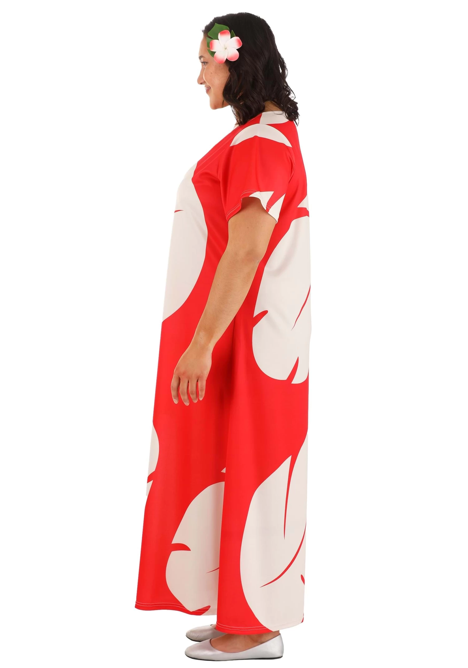 Women's Plus Size Deluxe Disney Lilo Costume Dress 7 Women's Plus Size Deluxe Disney Lilo Costume Dress - Image 5