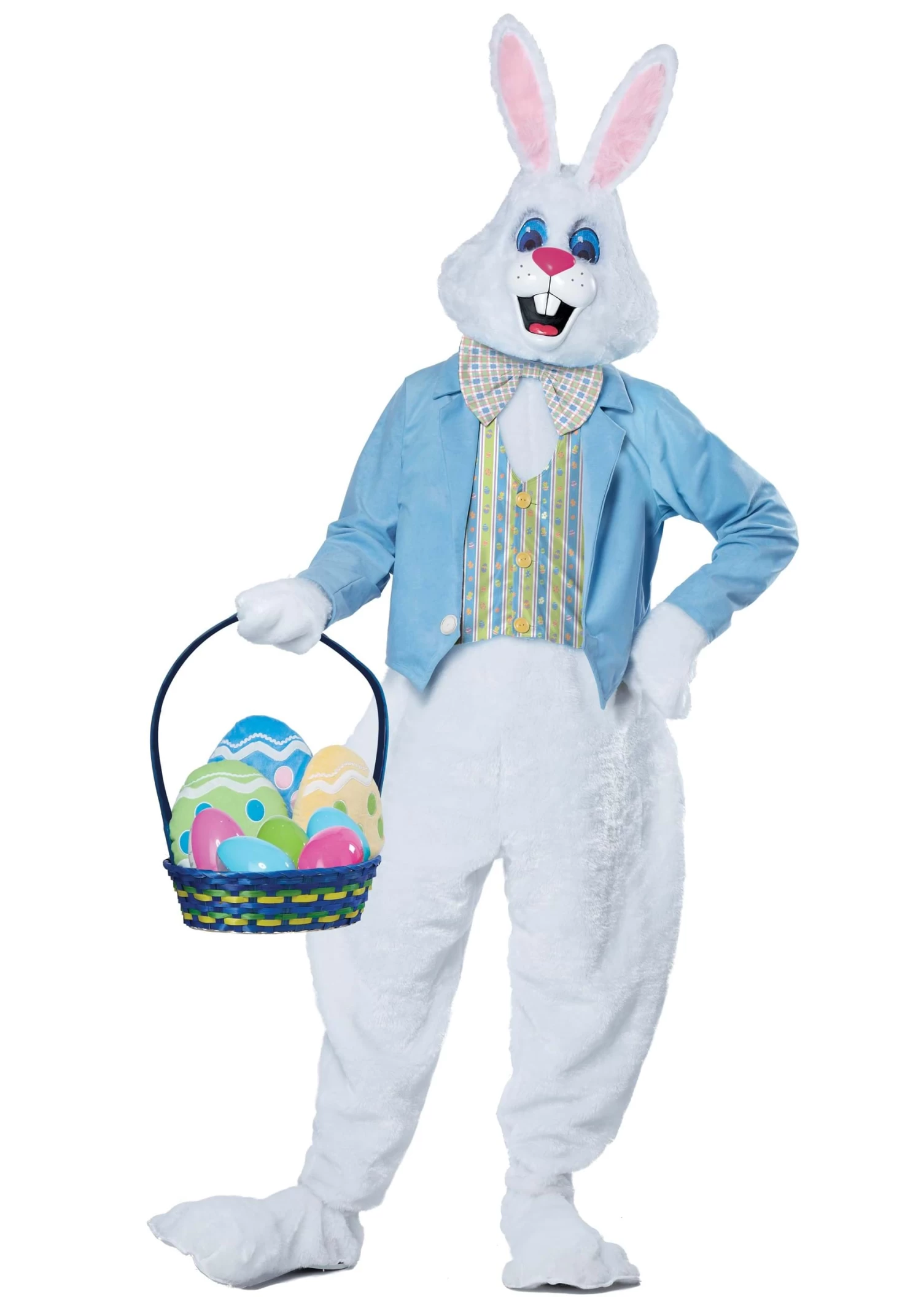 Plus Size Deluxe Easter Bunny Costume For Adults 3 Plus Size Deluxe Easter Bunny Costume For Adults