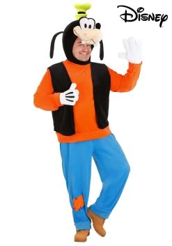 Disney Plus Size Deluxe Goofy Costume -Halloween Costume Shop plus size deluxe goofy costume alt 4