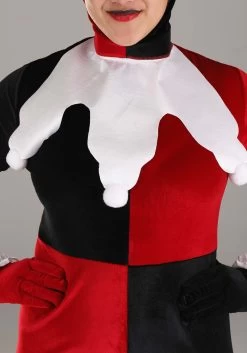 Plus Size Deluxe Harley Quinn Costume For Women -Halloween Costume Shop plus size deluxe harley quinn costume alt 2