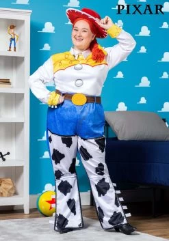 Plus Size Deluxe Disney Toy Story Women's Jessie Costume