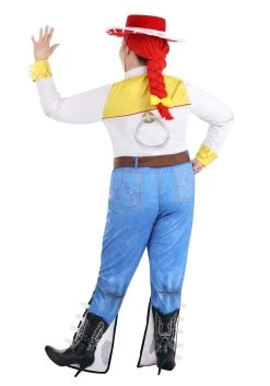 Plus Size Deluxe Disney Toy Story Women's Jessie Costume 12 Plus Size Deluxe Disney Toy Story Women's Jessie Costume -Halloween Costume Shop plus size deluxe jessie toy story costume alt 3