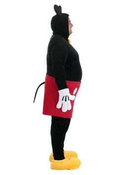 Disney Plus Size Deluxe Mickey Mouse Costume 17 Disney Plus Size Deluxe Mickey Mouse Costume -Halloween Costume Shop plus size deluxe mickey mouse costume alt 10