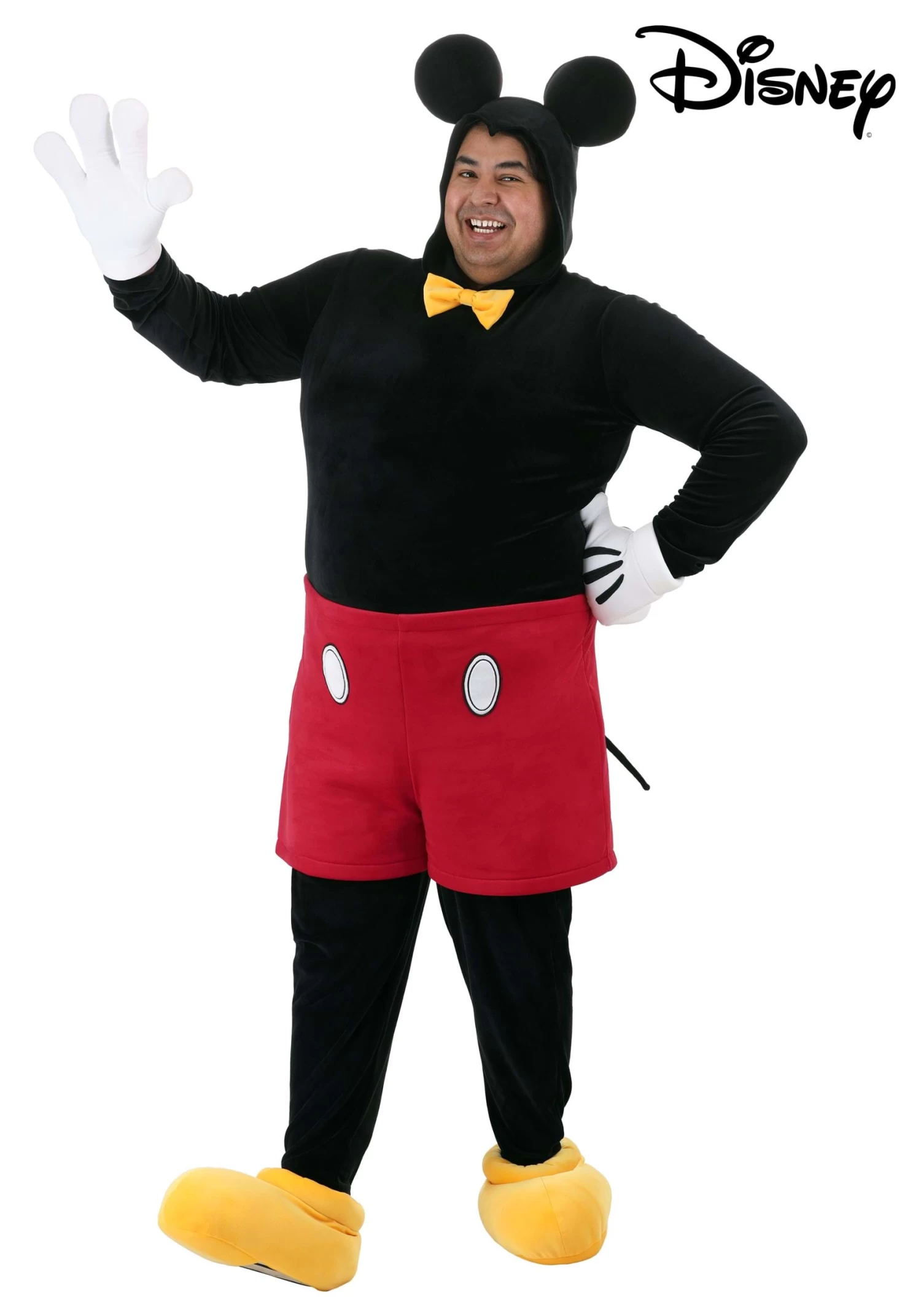 Disney Plus Size Deluxe Mickey Mouse Costume 4 Disney Plus Size Deluxe Mickey Mouse Costume - Image 2